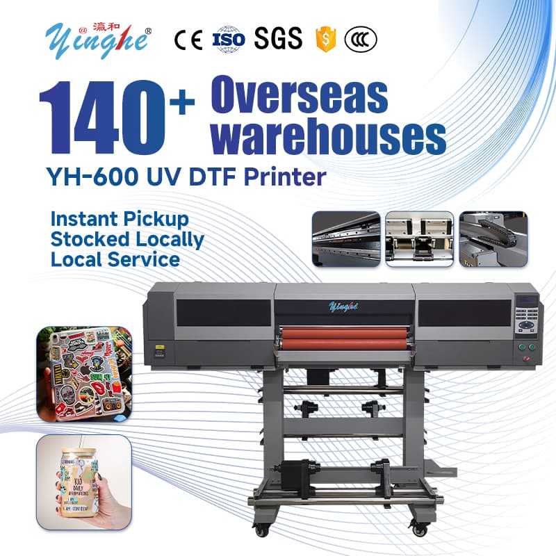 600mm A2 UV DTF Printer GATHER YH-600S